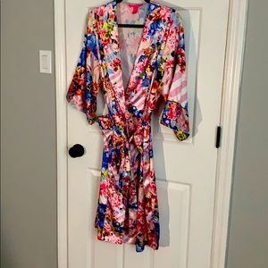 Victoria’s Secret satin robe kimono